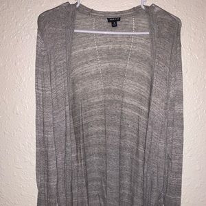 Lightweight grayish green cardigan